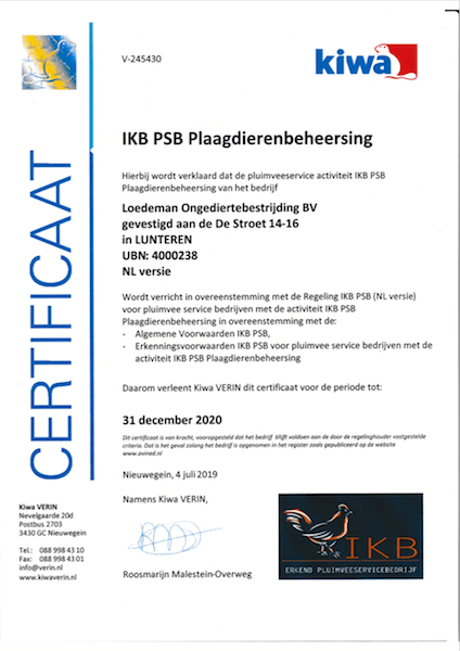 IKB-Certificaat